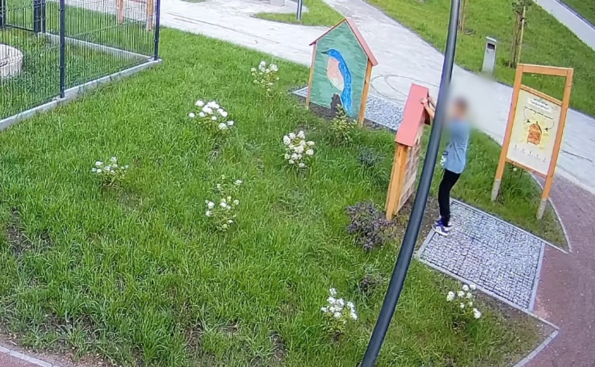 Młody wandal nagrany w Parku Ryszard w Pszowie - Serwis informacyjny z Raciborza - naszraciborz.pl