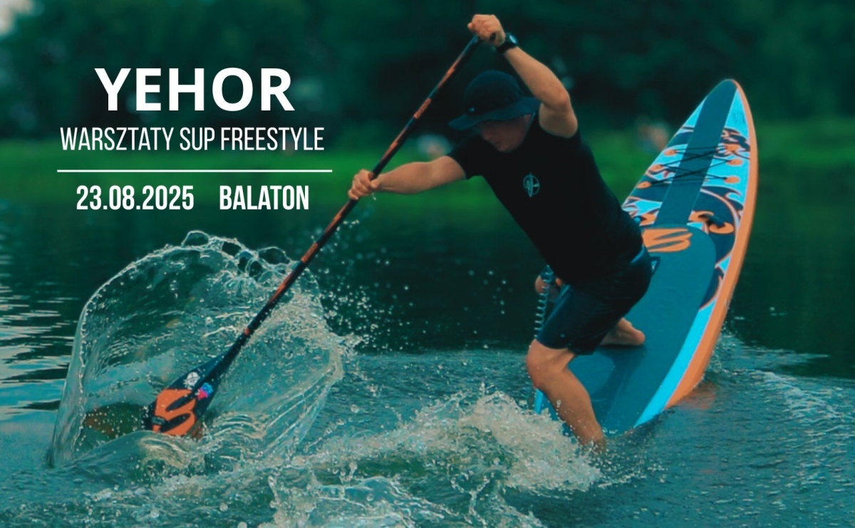 Freestyle na deskach SUP. Warsztaty na Balatonie - Serwis informacyjny z Raciborza - naszraciborz.pl