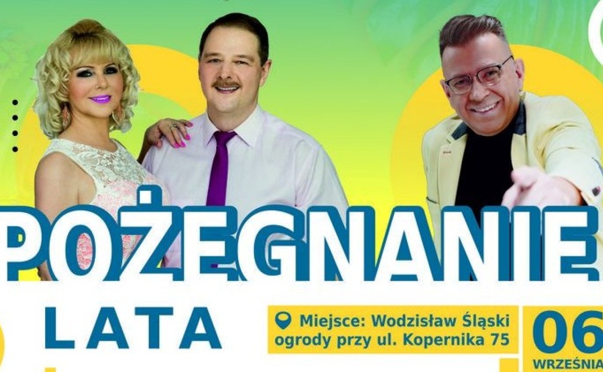 Pożegnanie lata w Wodzisławiu Śląskim. Rodzinny festyn pełen atrakcji [ZAPROSZENIE] - Serwis informacyjny z Raciborza - naszraciborz.pl