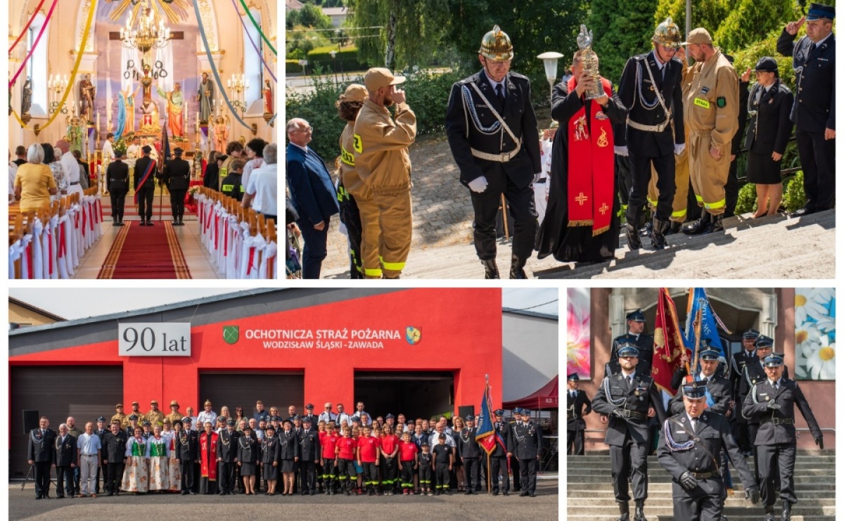 Jubileusz 90-lecia OSP Zawada. Strażacka tradycja i wspólne świętowanie [FOTO] - Serwis informacyjny z Raciborza - naszraciborz.pl