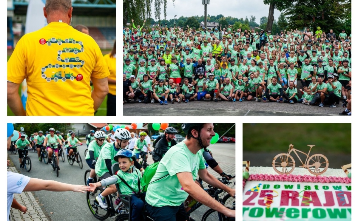 840 rowerzystów na XXV Powiatowym Rajdzie Rowerowym - Serwis informacyjny z Raciborza - naszraciborz.pl