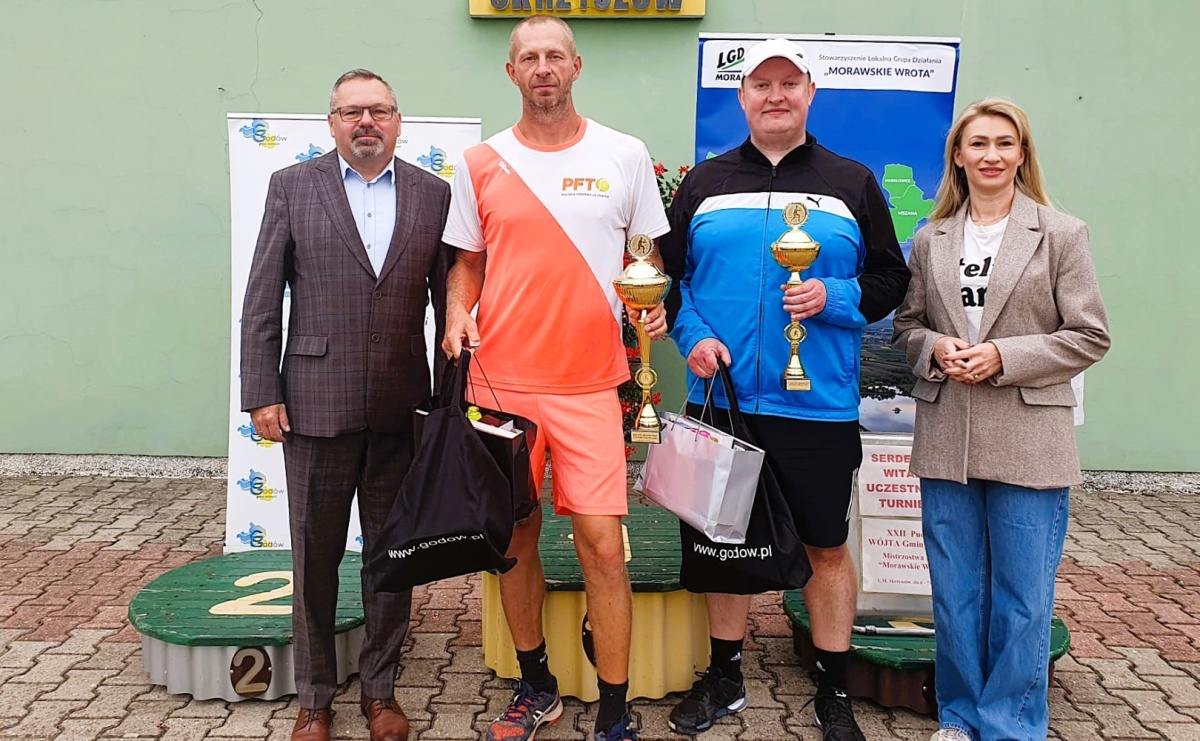 XXII turniej tenisa o puchar wójta gminy Godów za nami - Serwis informacyjny z Raciborza - naszraciborz.pl