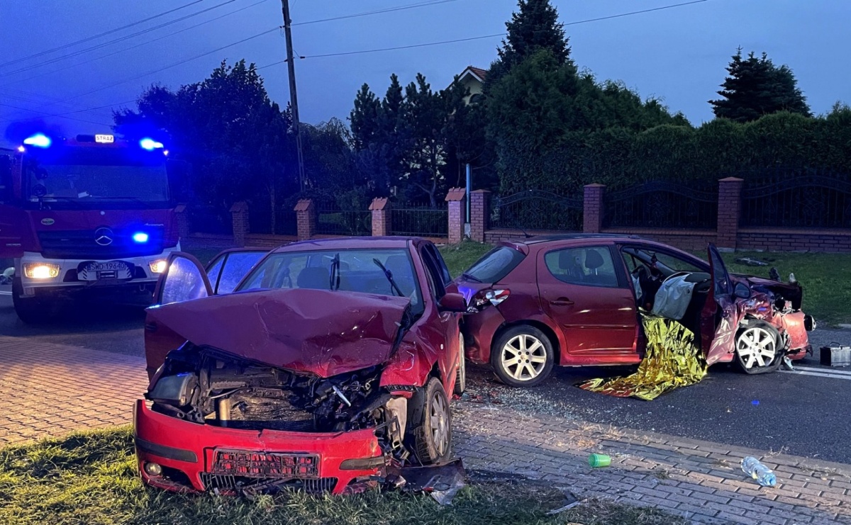 Policja wyjaśnia okoliczności wypadku w Łaziskach. Sprawca mógł być pod wpływem narkotyków! - Serwis informacyjny z Raciborza - naszraciborz.pl