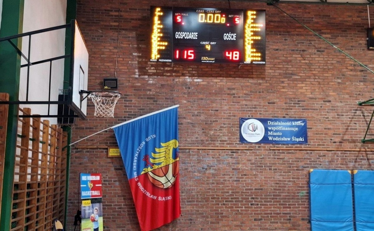 Koszykarze MKS Wodzisław bezlitośni dla MCKiS Jaworzno - Serwis informacyjny z Raciborza - naszraciborz.pl