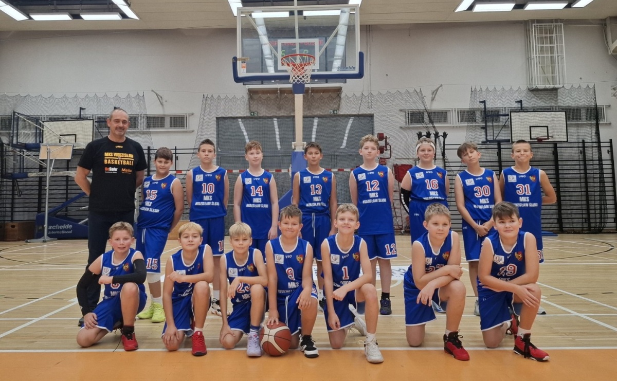 Udany debiut młodych koszykarzy MKS Wodzisław Śląski - Serwis informacyjny z Raciborza - naszraciborz.pl