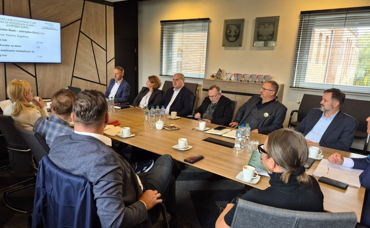 Konwent Miast i Gmin Powiatu Wodzisławskiego. Rozmowy o wspólnej komunikacji powiatowej - Serwis informacyjny z Raciborza - naszraciborz.pl