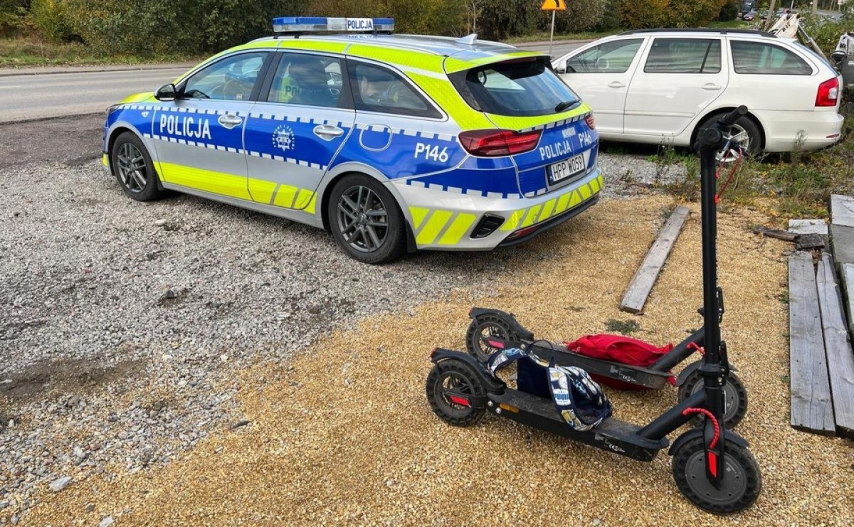 Hulajnogą z kolegą na podwójnym gazie - Serwis informacyjny z Raciborza - naszraciborz.pl