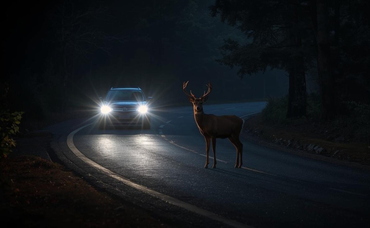 Kierowco jedź ostrożnie i uważaj na leśną zwierzynę - Serwis informacyjny z Wodzisławia - naszwodzislaw.com