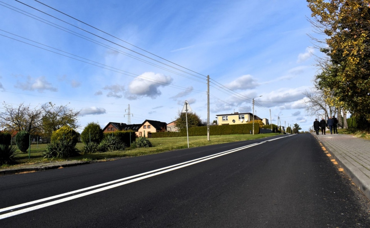 Ulica Wiosny Ludów w Marklowicach po remoncie - Serwis informacyjny z Raciborza - naszraciborz.pl