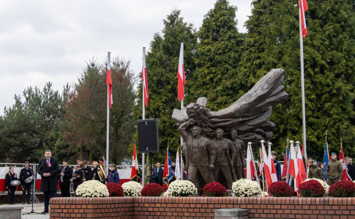 Obchody Święta Niepodległości w Wodzisławiu Śląskim [FOTO i WIDEO] - Serwis informacyjny z Raciborza - naszraciborz.pl