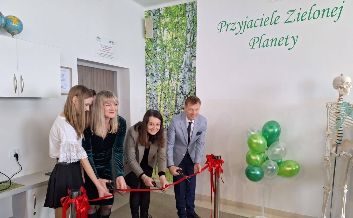 W szkole w Mszanie otwarto nową Zieloną Pracownie [FOTO] - Serwis informacyjny z Raciborza - naszraciborz.pl