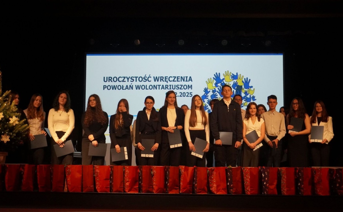 Wodzisław Śląski: Gala wolontariatu w I LO - Serwis informacyjny z Raciborza - naszraciborz.pl