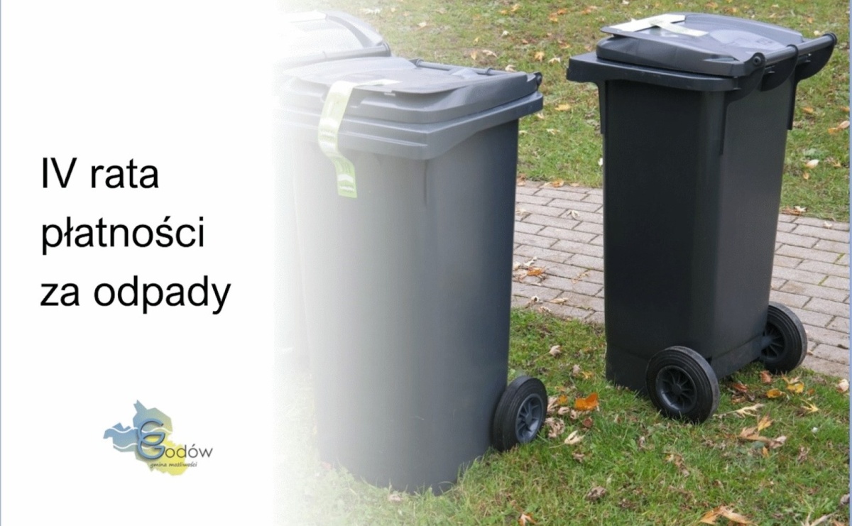 Gmina Godów przypomina o płatności IV raty opłaty za gospodarowanie odpadami komunalnymi - Serwis informacyjny z Raciborza - naszraciborz.pl