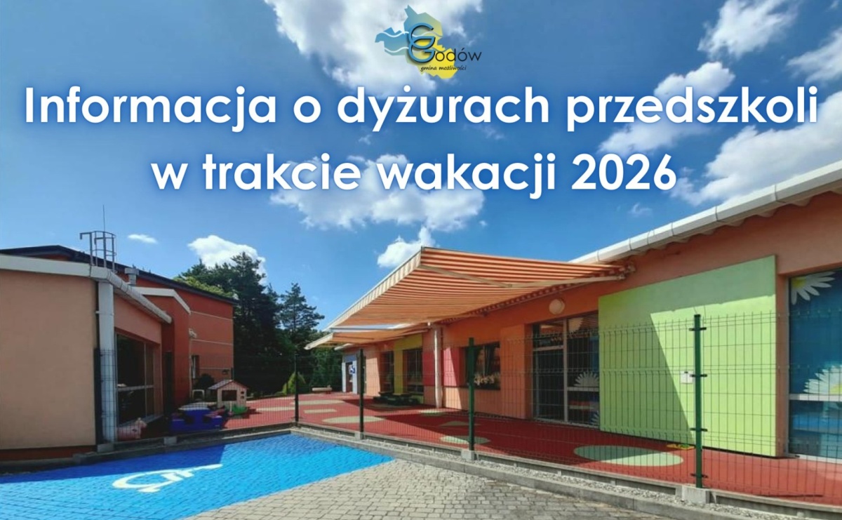 Wakacje 2026. Jakie przedszkola w Gminie Godów będą pełnić dyżury? - Serwis informacyjny z Raciborza - naszraciborz.pl