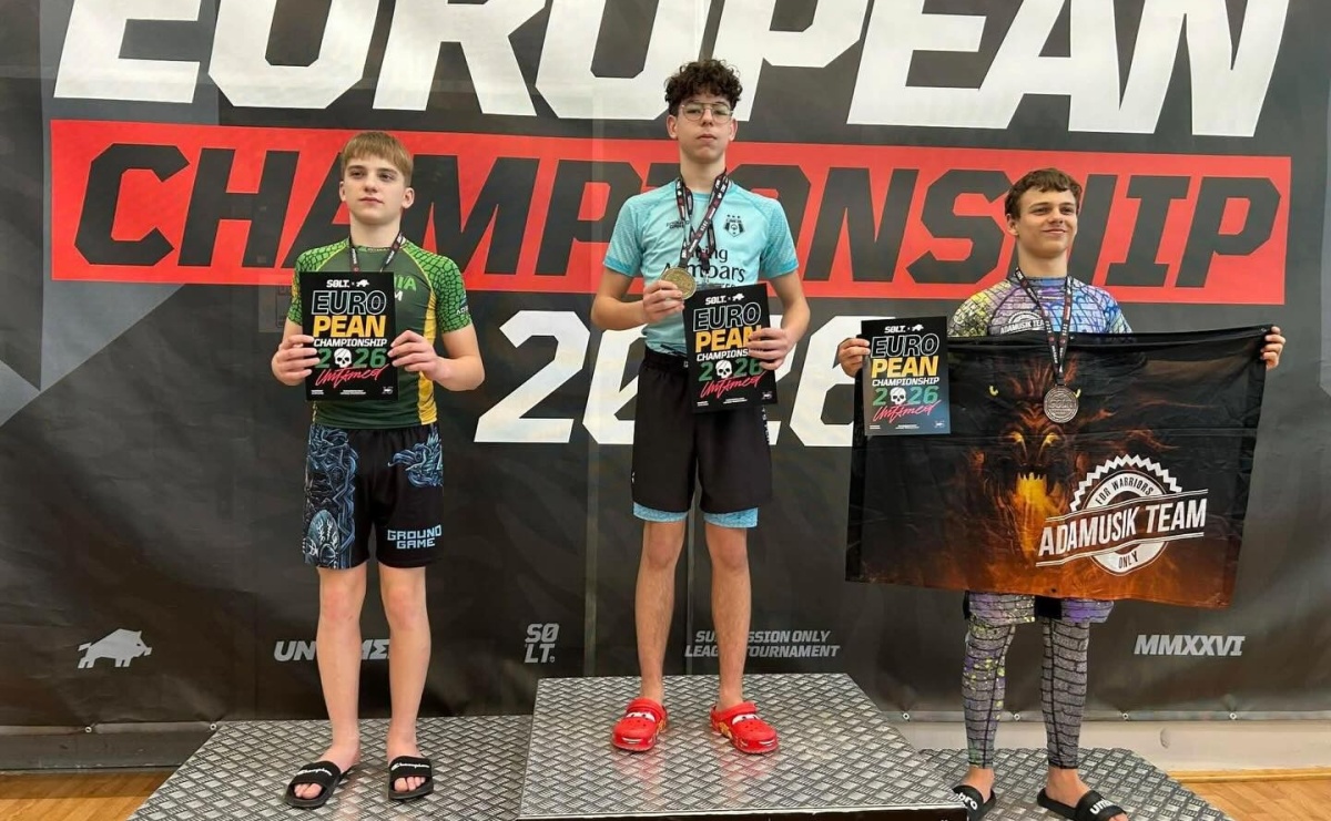 Medalowe występy zawodników Akademii Sportowej Top Team na Mistrzostwach Europy SOLT X 2026 - Serwis informacyjny z Raciborza - naszraciborz.pl