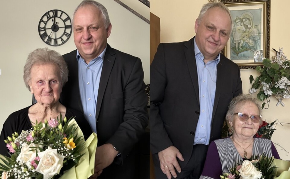 Wyjątkowy jubileusz 90. urodzin mieszkanek Pszowa - Serwis informacyjny z Raciborza - naszraciborz.pl