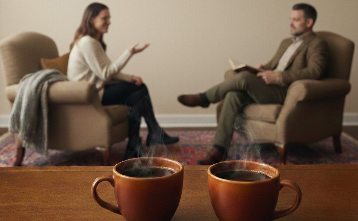 Przy kawie o emocjach. Spotkanie z psychologiem i Asystentem Zdrowienia w Pałacu Dietrichsteinów - Serwis informacyjny z Raciborza - naszraciborz.pl