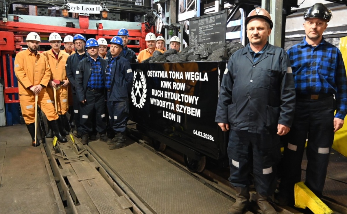 Ostatni wagonik z węglem wyjechał z Leona II. Kopalnia ROW zmienia model funkcjonowania - Serwis informacyjny z Wodzisławia - naszwodzislaw.com