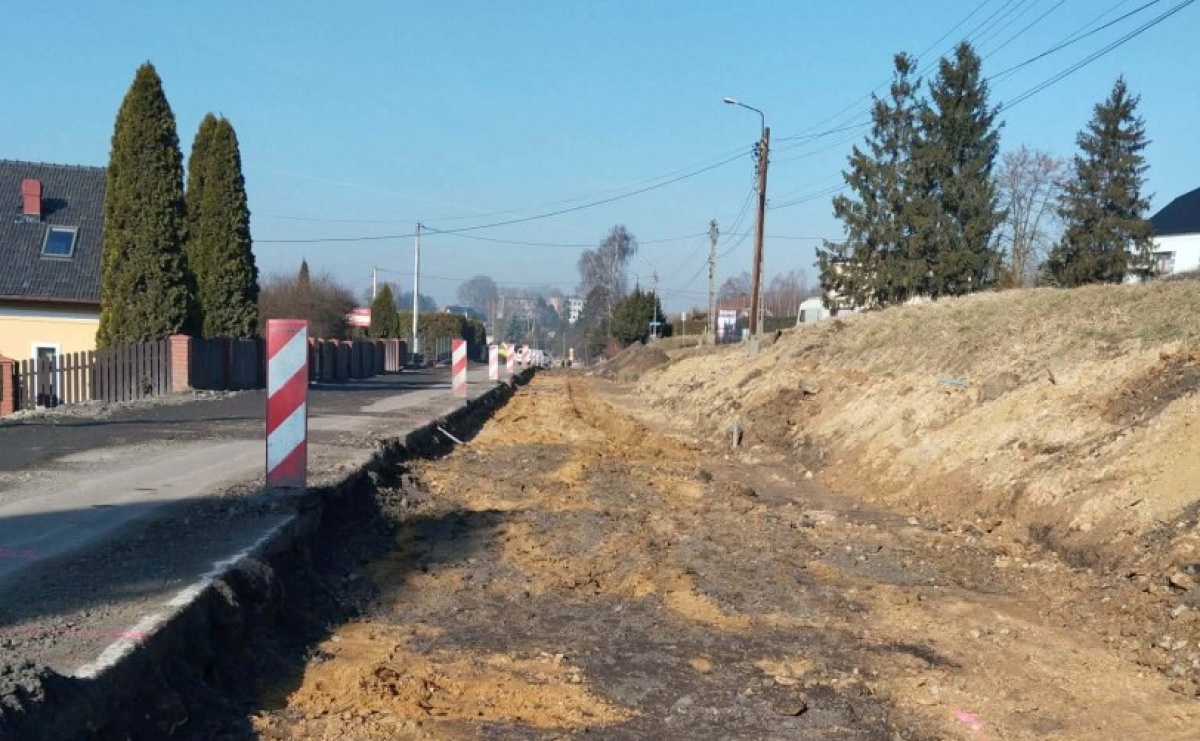 Kolejny etap remontu ul. 1 Maja w Mszanie. Zmiany w organizacji ruchu od 10 marca - Serwis informacyjny z Wodzisławia - naszwodzislaw.com