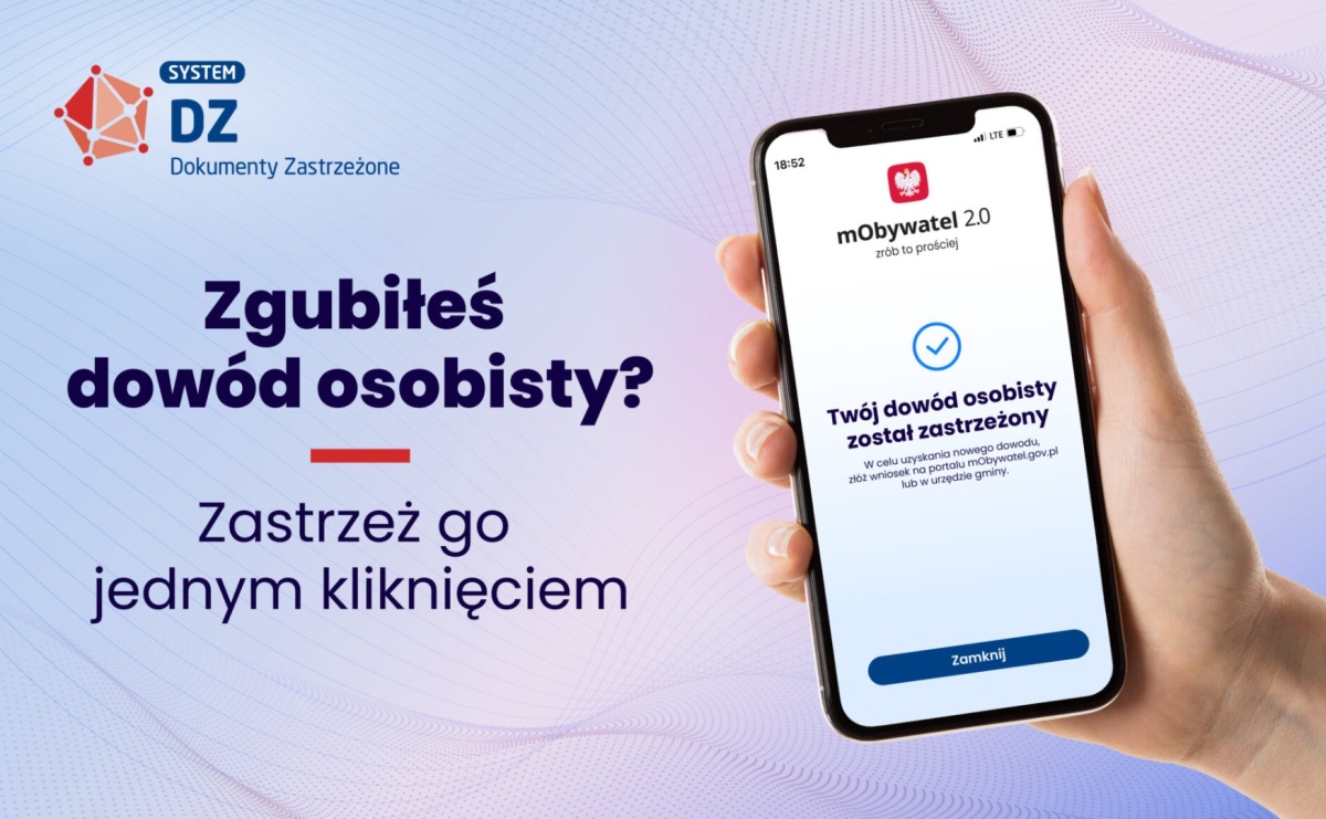 Zgubiłeś dowód? Teraz zastrzeżesz go w sekundę w aplikacji mObywatel - Serwis informacyjny z Raciborza - naszraciborz.pl