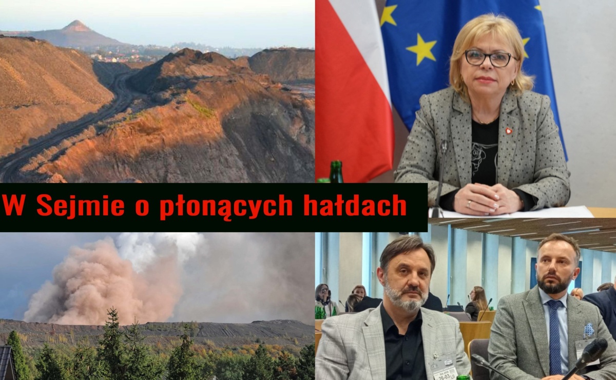 Problem hałd z Rydułtów, Pszowa i Radlina trafił do Sejmu. Stawką zdrowie mieszkańców - Serwis informacyjny z Raciborza - naszraciborz.pl