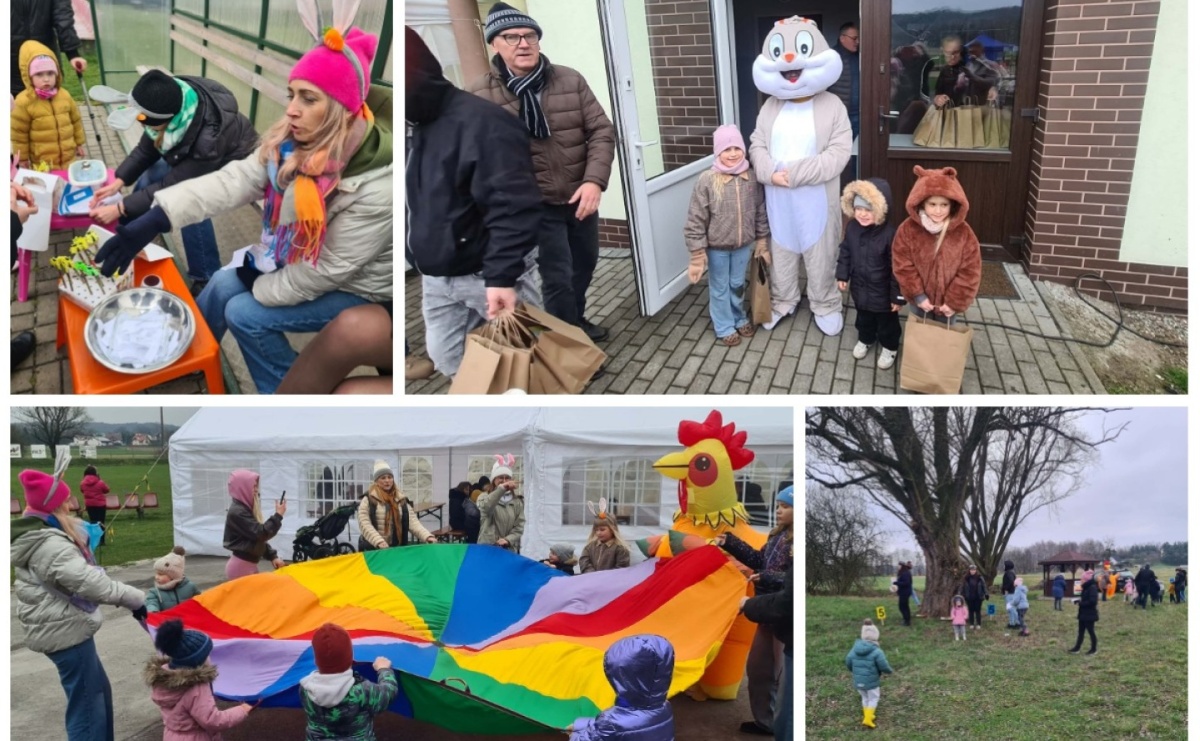 Hazok znów przyciągnął tłumy. Ponad setka dzieci ruszyła na poszukiwania zajączka [FOTO] - Serwis informacyjny z Raciborza - naszraciborz.pl