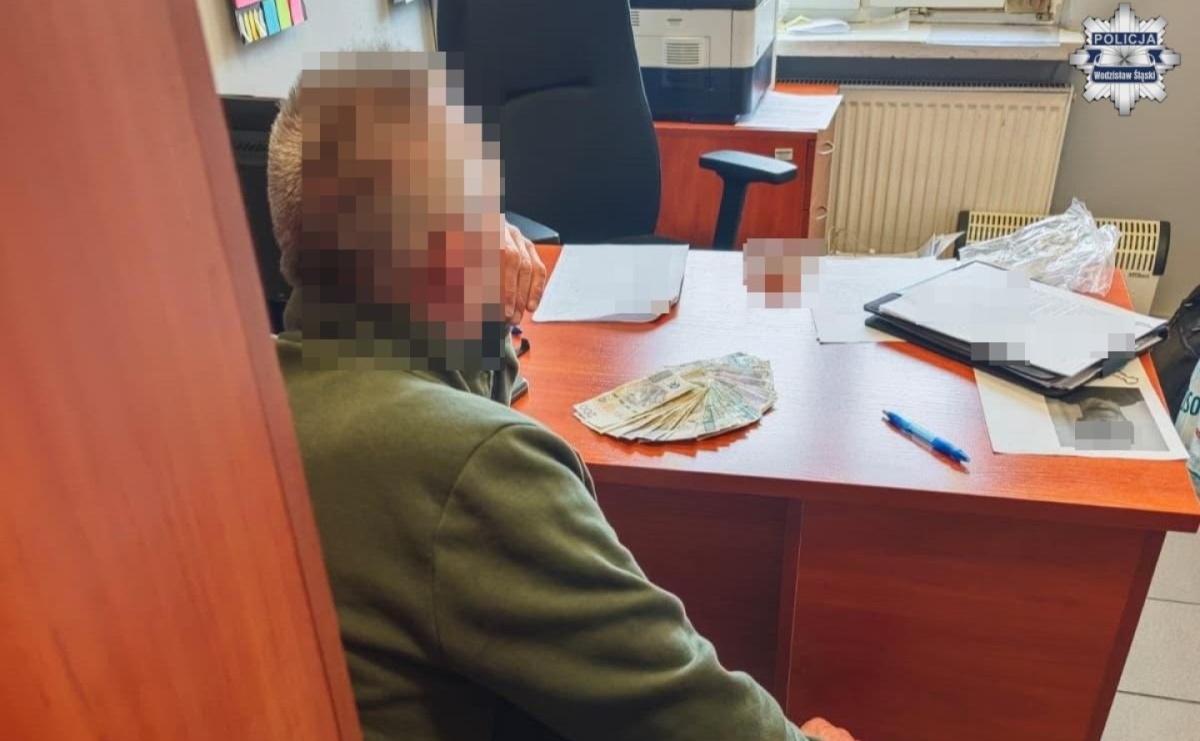 Rydułtowy: Okazja czyni złodzieja. Kradzież gotówki zakończona sukcesem policji - Serwis informacyjny z Raciborza - naszraciborz.pl