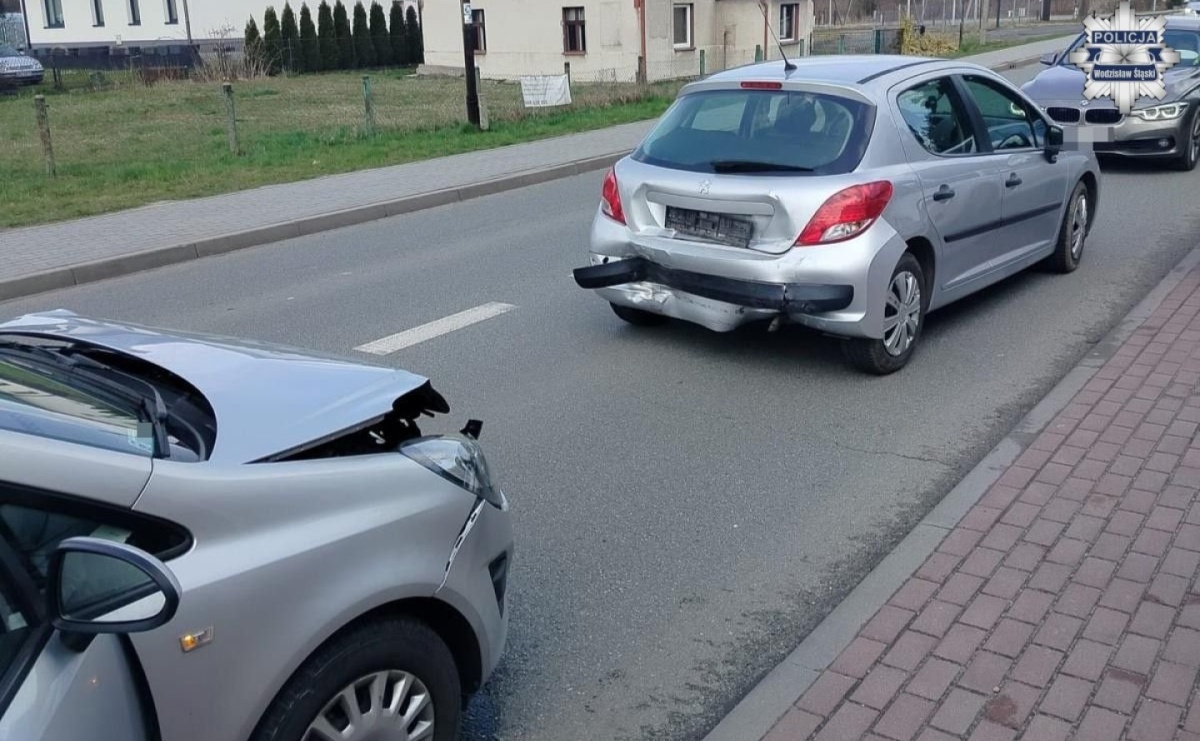 Sekunda nieuwagi wystarczyła. Kolizja z udziałem młodej kierującej - Serwis informacyjny z Raciborza - naszraciborz.pl