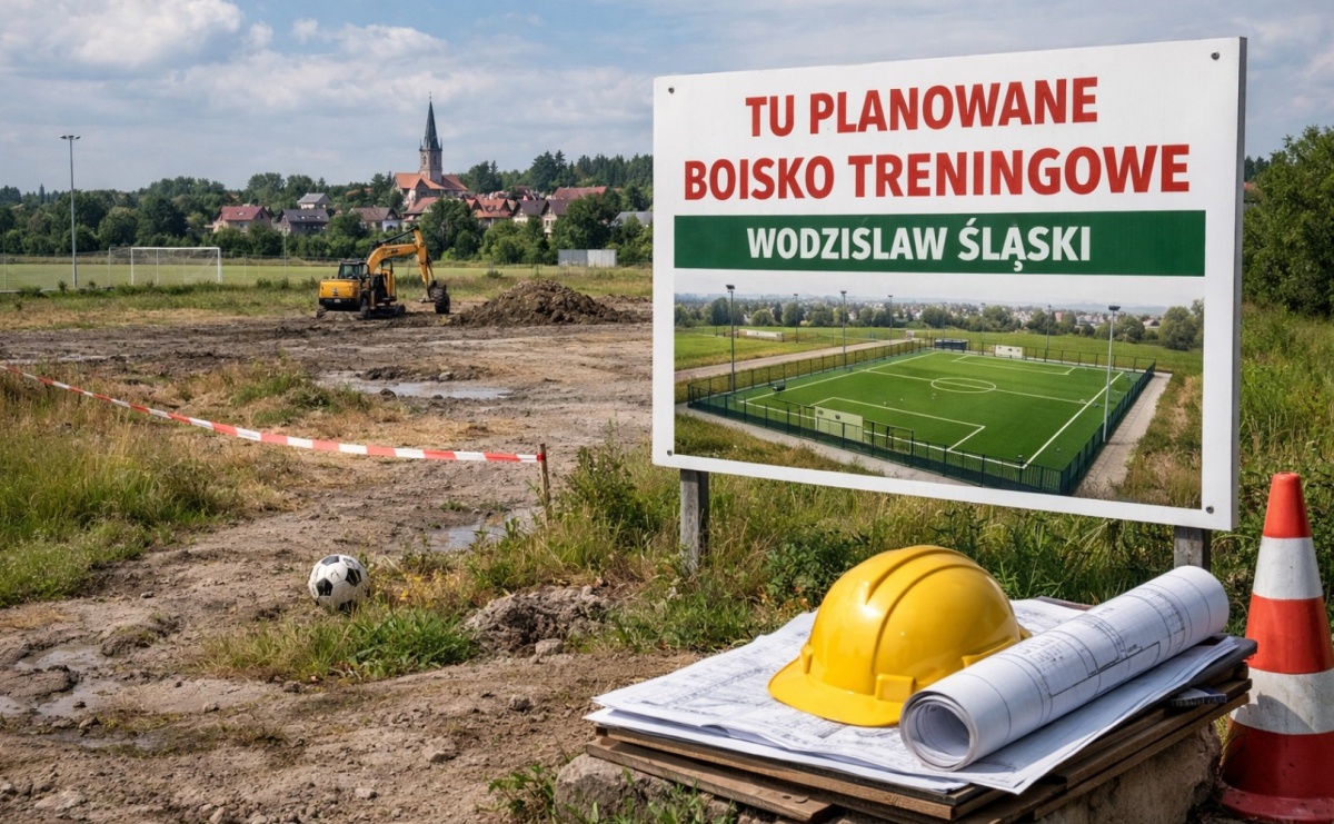 Co dalej z boiskiem treningowym w Wodzisławiu? Jest odpowiedź magistratu - Serwis informacyjny z Raciborza - naszraciborz.pl