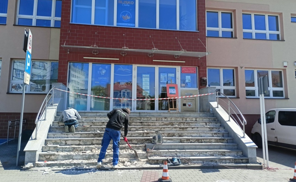 Utrudnienia w dostępie do biblioteki z powodu prac remontowych - Serwis informacyjny z Raciborza - naszraciborz.pl