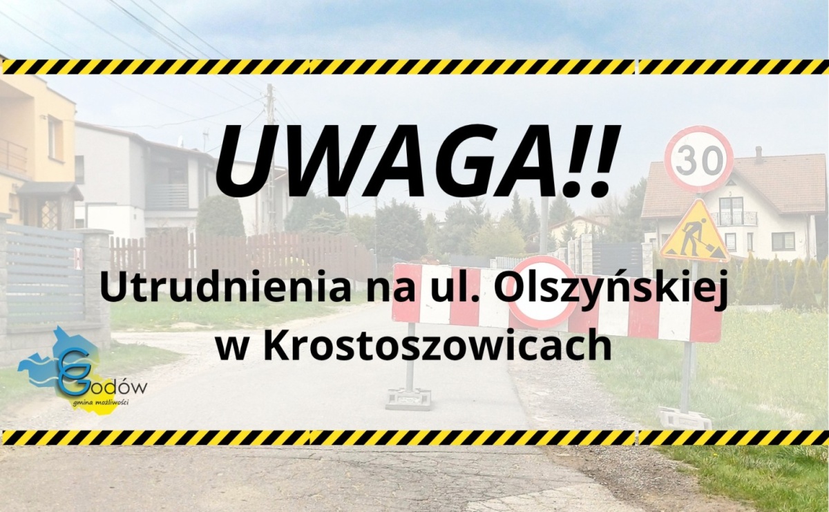 Tylko dojazd do posesji i to nocą. Ruszyła przebudowa ul. Olszyńskiej w Krostoszowicach - Serwis informacyjny z Raciborza - naszraciborz.pl