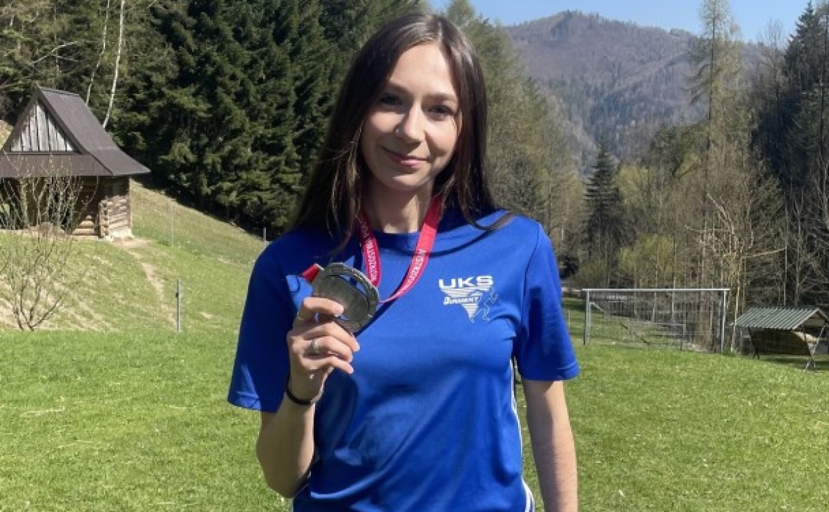 Debiut marzeń. Karolina Tyman wicemistrzynią Polski w biegach górskich - Serwis informacyjny z Raciborza - naszraciborz.pl