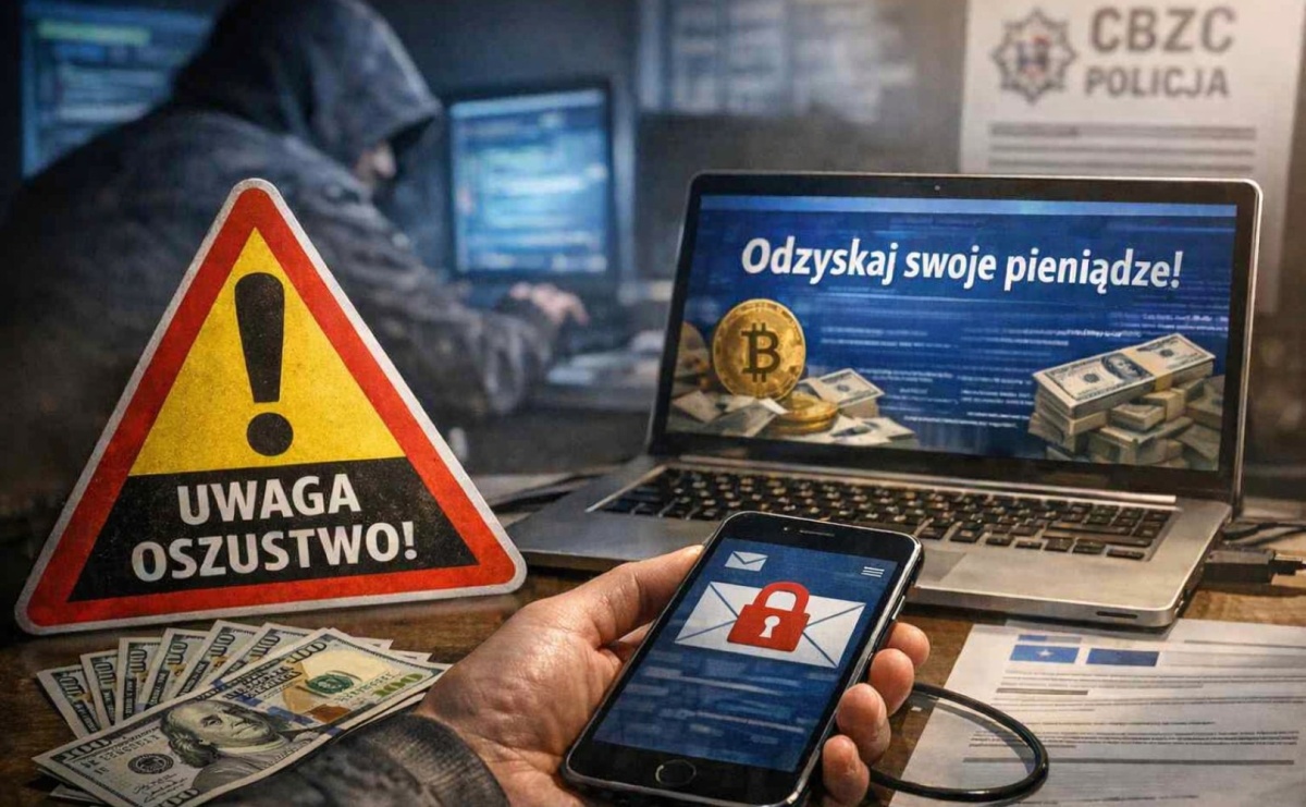 Drugi cios dla ofiar ZondaCrypto. Służby ostrzegają przed fałszywymi ofertami odzyskania pieniędzy - Serwis informacyjny z Raciborza - naszraciborz.pl