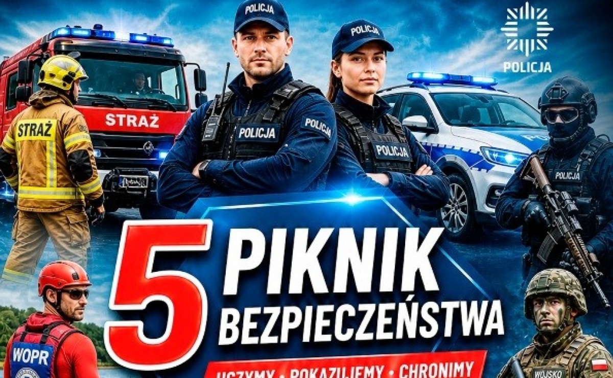 5. Piknik Bezpieczeństwa w Radlinie. Będą pokazy służb, drony i gaszenie płonącego oleju - Serwis informacyjny z Wodzisławia - naszwodzislaw.com