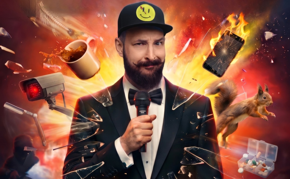 Będzie ostro i absurdalnie. Adam Van Bendler przyjeżdża do WCK - Serwis informacyjny z Raciborza - naszraciborz.pl