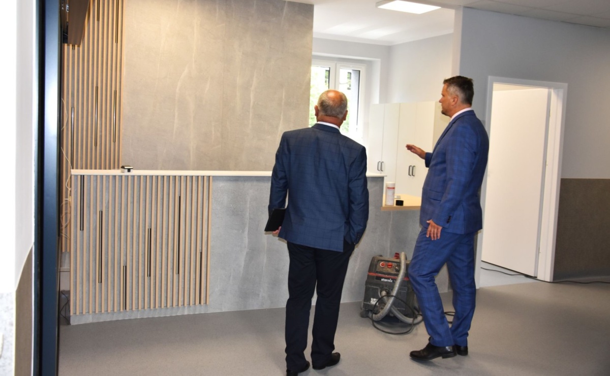 Pacjenci odczują dużą zmianę. Modernizacja Izby Przyjęć na finiszu - Serwis informacyjny z Wodzisławia - naszwodzislaw.com