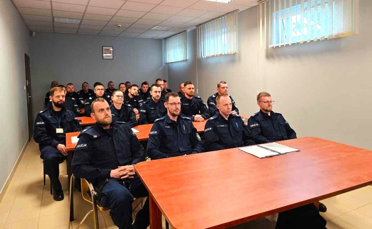 Policjanci z Wodzisławia Śląskiego na kursie aspiranckim - Serwis informacyjny z Raciborza - naszraciborz.pl