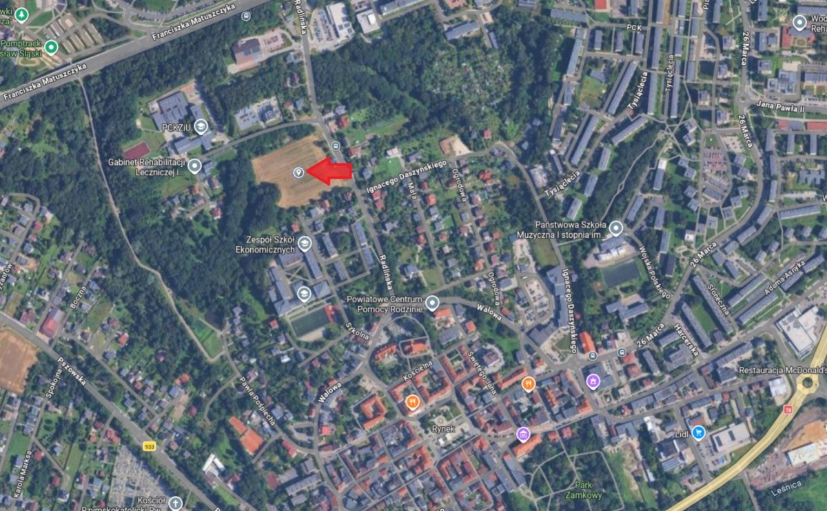 Czy przy ul. Radlińskiej powstanie hala widowiskowo-sportowa? Miasto chce kupić teren - Serwis informacyjny z Raciborza - naszraciborz.pl
