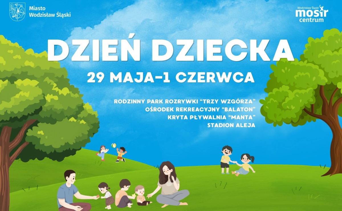 Cztery dni zabawy, sportu i rodzinnych wydarzeń. Tak Wodzisław świętuje Dzień Dziecka - Serwis informacyjny z Raciborza - naszraciborz.pl