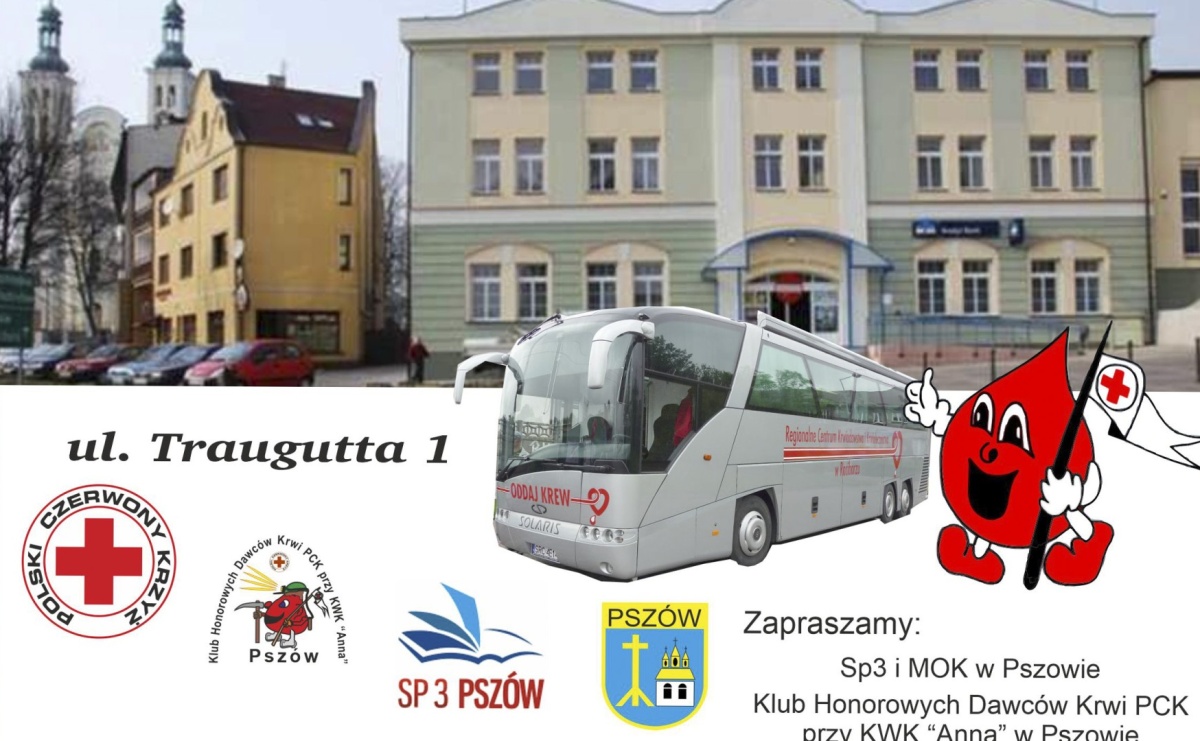 Akcja honorowego krwiodawstwa w Pszowie przed Dniem Dziecka - Serwis informacyjny z Raciborza - naszraciborz.pl
