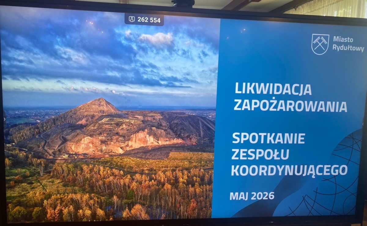 Rydułtowy: spotkanie zespołu ds. zapożarowania hałdy. Omówiono dalsze działania - Serwis informacyjny z Raciborza - naszraciborz.pl