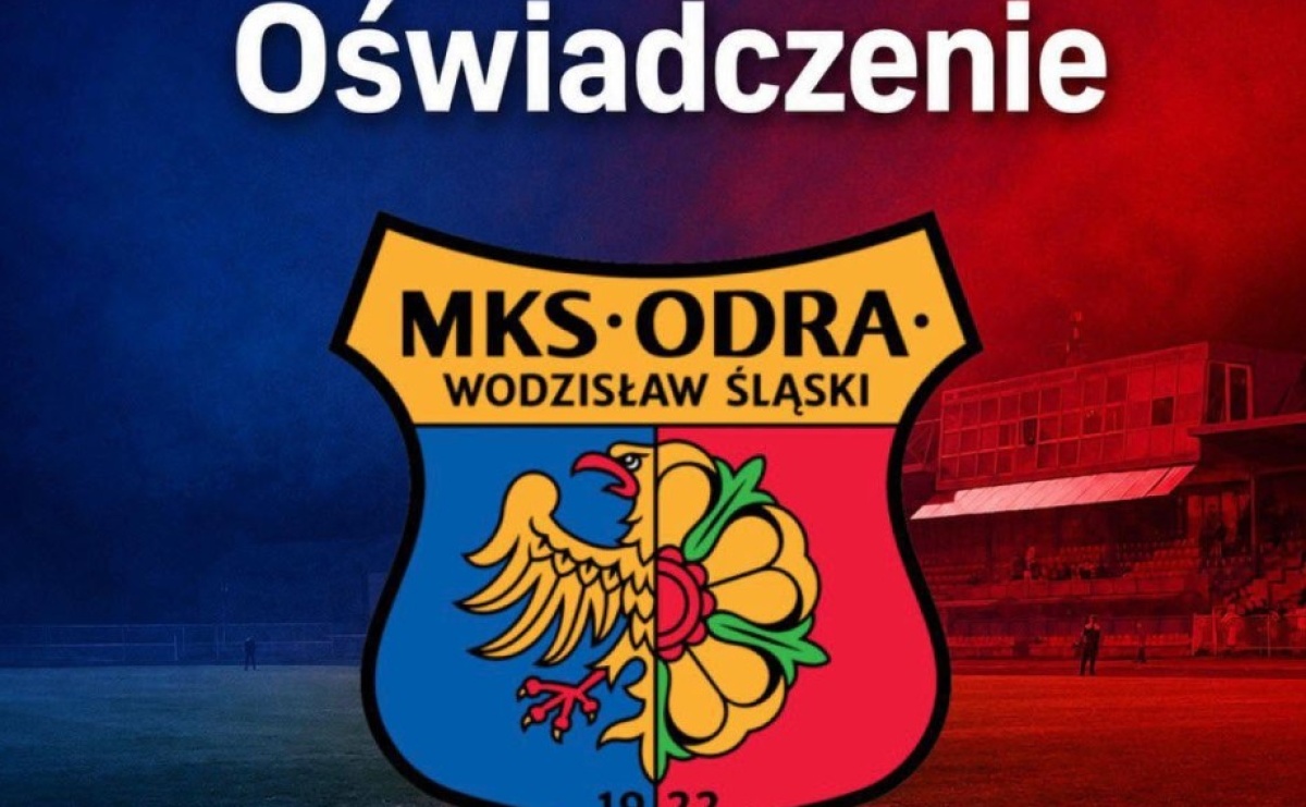 Odra Wodzisław przerywa milczenie. Jest oświadczenie po głośnym incydencie po meczu z Gotartowicami - Serwis informacyjny z Raciborza - naszraciborz.pl
