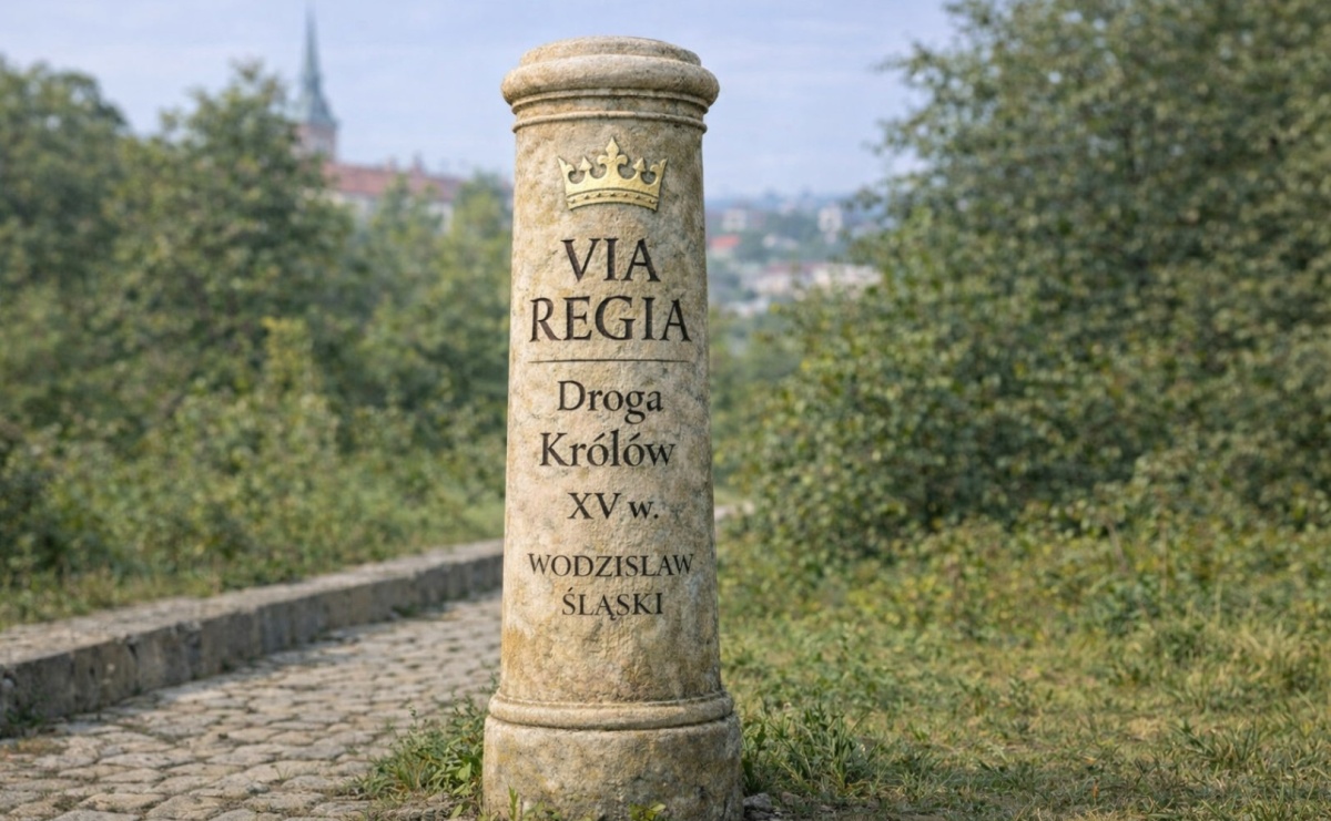 Przez Wodzisław biegła Droga Królewska. TMZW chce ją na nowo zaznaczyć w przestrzeni miasta - Serwis informacyjny z Raciborza - naszraciborz.pl