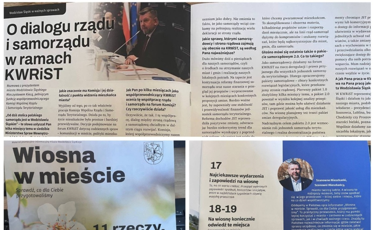 Samorządowa gazetka czy materiał promocyjny prezydenta Kiecy? Interpelacja w sprawie miejskich wydawnictw - Serwis informacyjny z Raciborza - naszraciborz.pl