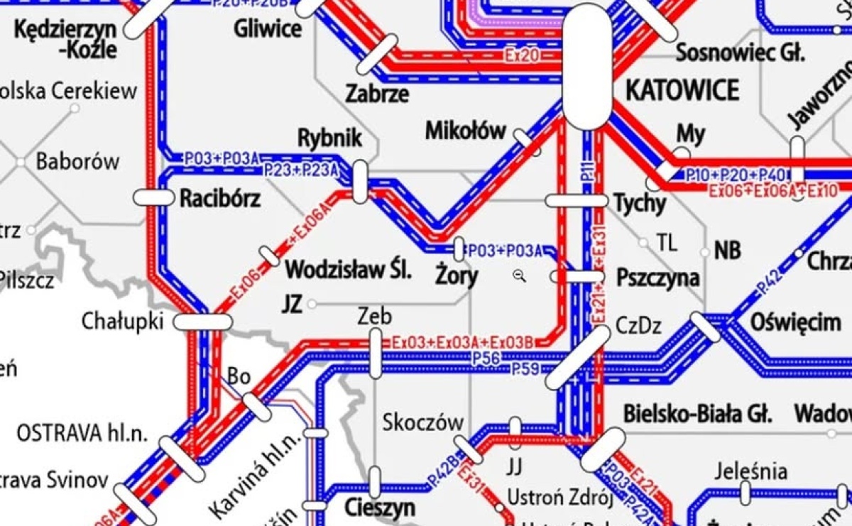 Wodzisław Śląski wykreślony z połączeń do Warszawy. Protest przeciw zmianom w HRJ - Serwis informacyjny z Raciborza - naszraciborz.pl