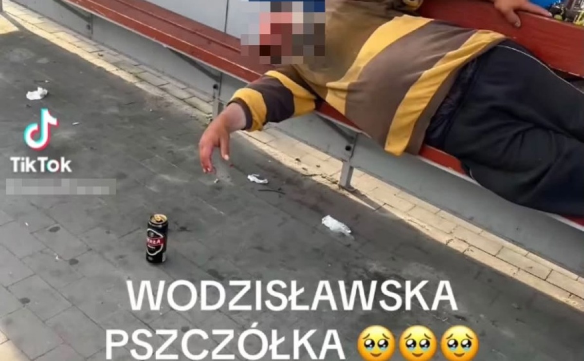 Wyśmiewanie bezdomnego na TikToku. Alan Szatyło złożył zawiadomienie - Serwis informacyjny z Raciborza - naszraciborz.pl