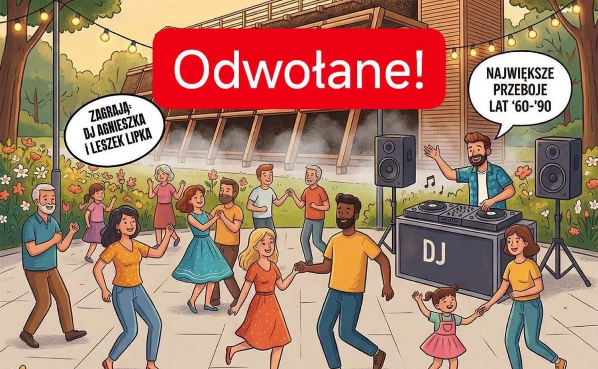 Radlin: Deszcz pokrzyżował plany. Potańcówka przy tężni odwołana - Serwis informacyjny z Raciborza - naszraciborz.pl