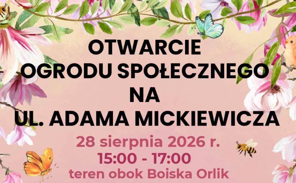 Ogród Społeczny w Rydułtowach już gotowy. Będzie ekologicznie i z atrakcjami dla całych rodzin - Serwis informacyjny z Raciborza - naszraciborz.pl