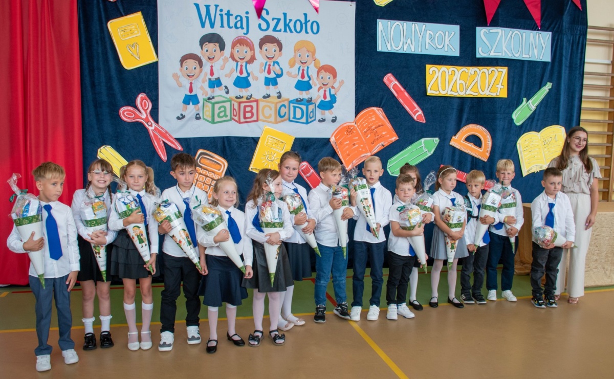 Koniec wakacji, czas na szkołę. W Wodzisławiu pierwszaków powitano wyjątkowym prezentem - Serwis informacyjny z Raciborza - naszraciborz.pl