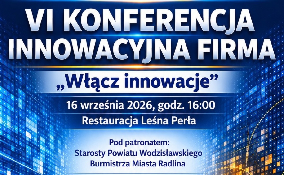 Innowacyjna Firma po raz szósty. Będą rozmowy o technologiach, biznesie i przyszłości regionu - Serwis informacyjny z Raciborza - naszraciborz.pl